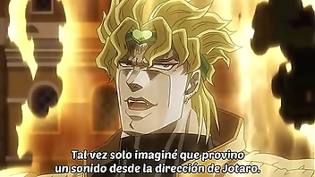 jojo's bizarre adventure stardust crusaders Egypt Arc capitulo 23 (sin censura)