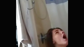 Hot brunette fucked on real hidden cam