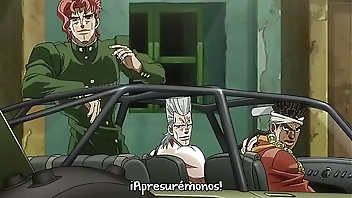 jojo's bizarre adventure stardust crusaders capitulo 24 (sin censura)