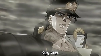 jojo's bizarre adventure stardust crusaders capitulo 14 (sin censura)