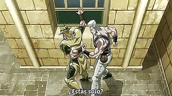 jojo's bizarre adventure stardust crusaders Egypt Arc capitulo 12 (sin censura)