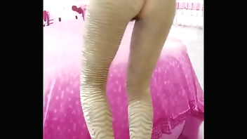 金金豹纹开档诱惑