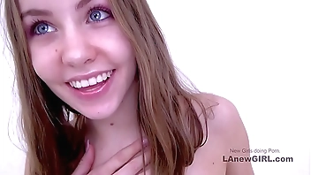 Hot Teen fucked at photoshoot casting audition - daughter