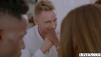 VIXEN Swinger Couple Have Hot Passionate Foursome