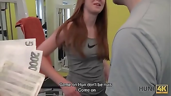 HUNT4K. Naive cuckold watches comely GF fucked hard by stranger