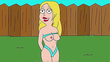 Francine Smith Sunbathing Nude. American