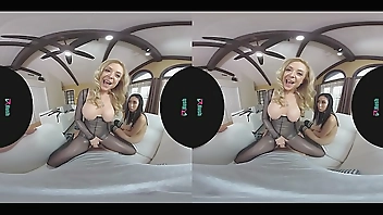 VRHUSH Naughty threesome with Nina Hartley and Eva Yi