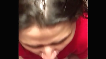 Mom takes my milk to blowjobs