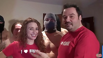 Monica Ledesma savoring the milk of her first Bukkake