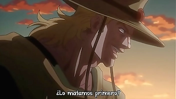 jojo's bizarre adventure stardust crusaders capitulo 10 (sin censura)