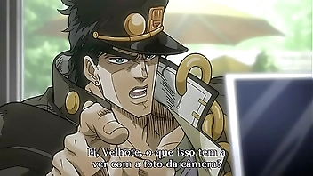 JoJo's Bizarre Adventure: Stardust Crusaders ep 01 Legendado