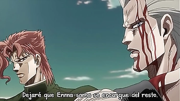 jojo's bizarre adventure stardust crusaders capitulo 11 (sin censura)