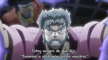 jojo's bizarre adventure stardust crusaders capitulo 8 (sin censura)