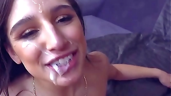 Abella Danger Cumshot Compilation