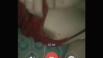 Delhi Housewife Harmeet Kaur Home alone showing boobs pussy fingering