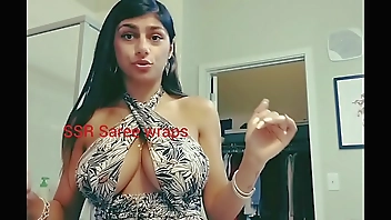 Mia in indian saloon