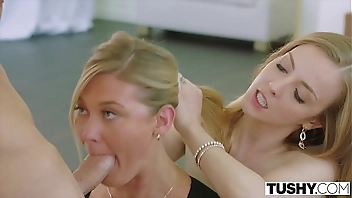 TUSHY Boss Lady Tests Her Assistant's Anal Limits