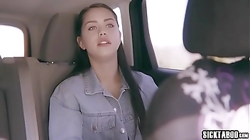 Teen latina babysitter fucked by a perverted house owner