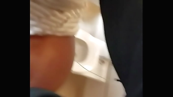 Grinding on this dick in the hospital bathroom