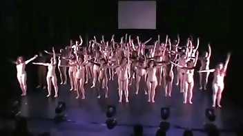 mature women naked on stage