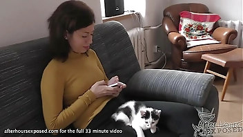 sharlotte finally giving it up letting me fuck her and cum in her mouth but she hates sex