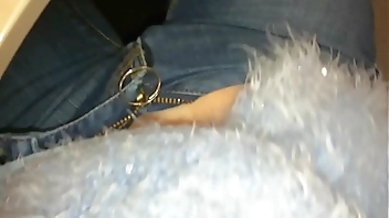 Girl Masturbates at work