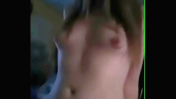 Beautiful brunette riding cock