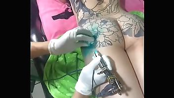 Asian full body tattoo in Vietnam