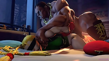 Cammy White vs Balrog - Street Fighter V (with voice sound)