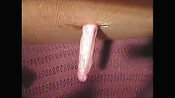 horizontal gloryhole milking table