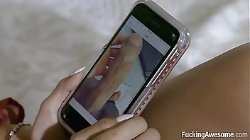 FuckingAwesome - Marica Hase Receives Facial Cumshot From A BBC