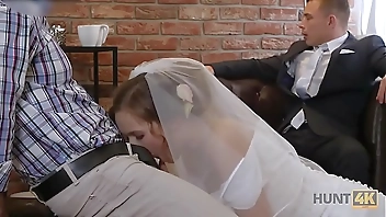 HUNT4K. The right to fuck her on the first night was mine