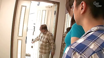 Asian family with black man