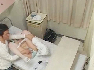 Japanese nurse's depraved hospital romp in the XXX dungeon