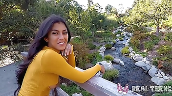 Real Teens - Amatuer latina teen Sophia Leone POV sex