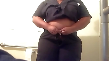 Ebony with MASSIVE booty I met on Ebooha.com strips and twerks