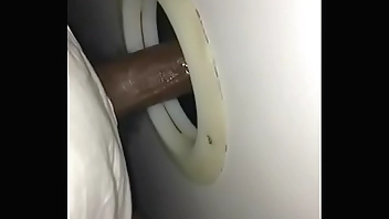 Wife I met on Blackegle.com sucking bbc at gloryhole