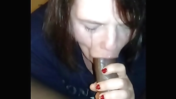 Milf slobbering all over the BBC