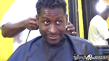 ThrowBack - Summer get gangbanged in the Barber Shop Don Whoe Danny Blaq Stunning Summer SuperHotFilms