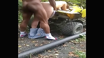 Outdoor Interracial BBC