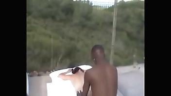 My wife Eva on vacation with her permanent black lover series 2