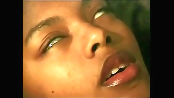 Young ebony with perky tits Meagan Reed gets on knees to suck a hard thick cock