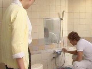 Kaori Saejima's Horny Home Alone Adventure with the Plumber's Cock