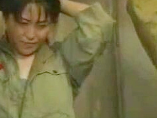 Oiled-up Nippon Babe Gets Pegged by 10 Men for Revenge