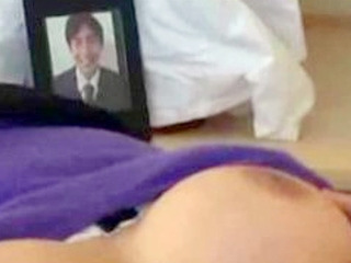 Get ready for some hot, steamy action with a deceased Nipponese husband in a XXX set featuring his busty widow's thirst for hot sex!