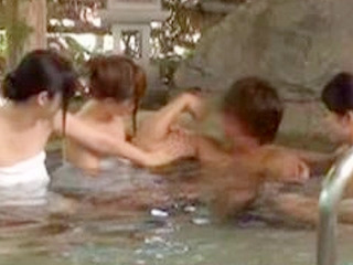 Japanese Steam Room Romp: Nippon Fuck Buddy in Tokyo Thai Massage Stroke XXX Porn