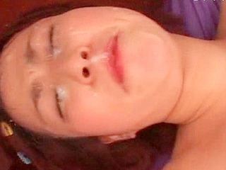 Japanese babe in Nippon fucking crazy upon receiving loads of jizz