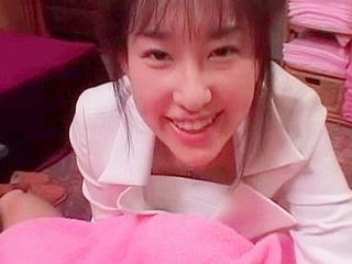 Sizzling hole drilling on cute asian beauty's nippon Tokyo XXX porn