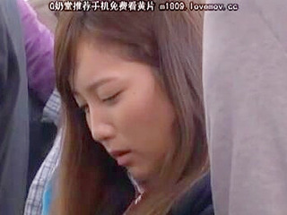 Horny Nippon Girl Gets Fucked by Stranger in XXX Tokyo Train.