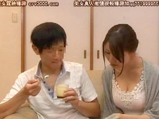 Nippon Busty Stepmom Inexperienced Stepson Fucking Desire for his XXX Thai Girlfriend